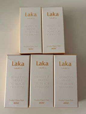 Laka Fruity Glam Tint Bundle Mini - 120, 121, 122, 124, 134